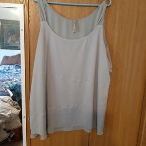 Grey Asymmetrical Tank